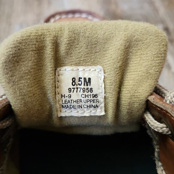 Sperry Top Sider Tan Leather Loafers Size 8.5M - Picture 8 of 8